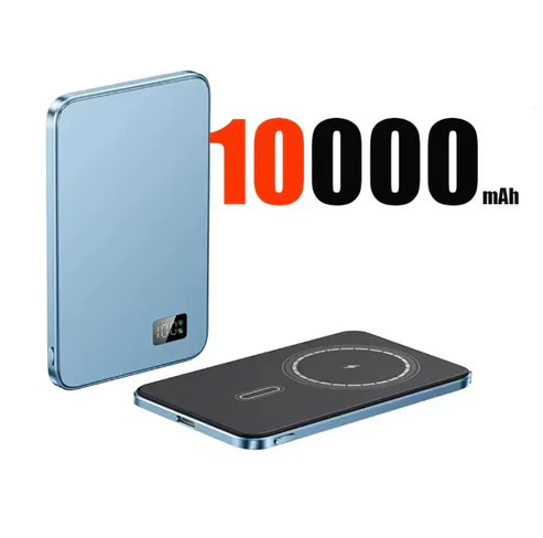 Blue JustZPower 5000mAh Magnetic Portable Charger — option two